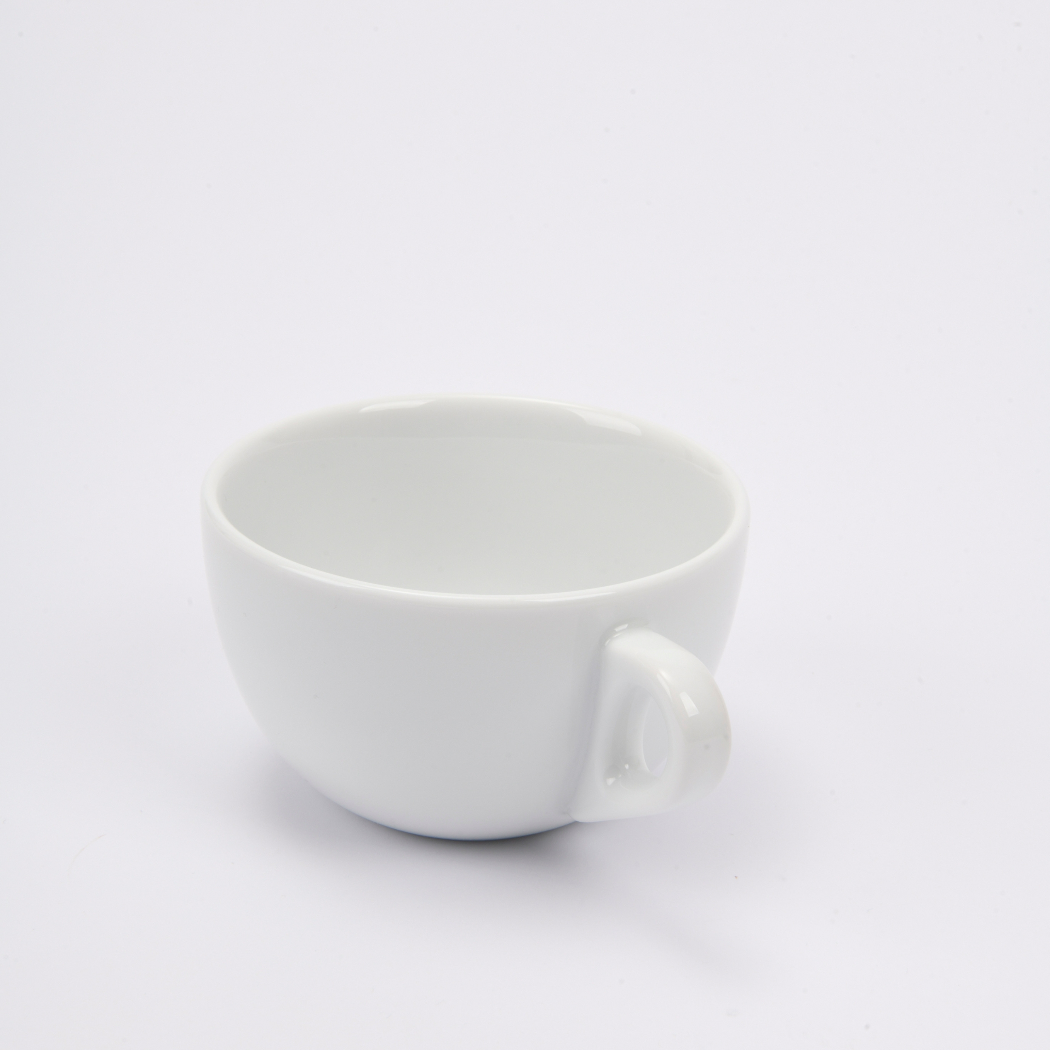 ANCAP Verona Porselen Latte Fincan ve Tabak Takımı - 350 ml - 6’lı Set
