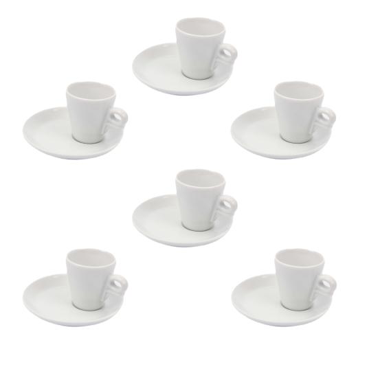 ANCAP Giotto 6’lı Porselen Espresso Fincan Seti