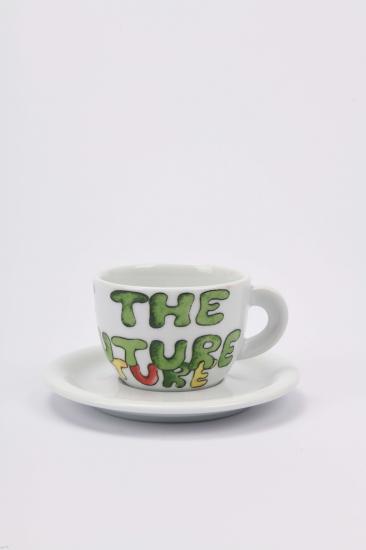 ’’In Our Hands’’ Porselen Cappuccino Fincan/Tabak