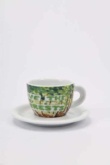 ’’In Our Hands’’ Porselen Cappuccino Fincan/Tabak