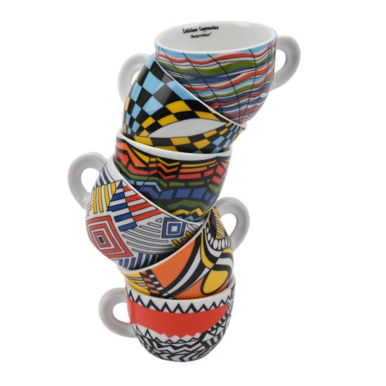 ANCAP ’’Arlecchino’’ Edex Cappuccino Fincan Seti